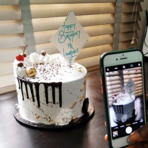 8inch whipped cream Cake