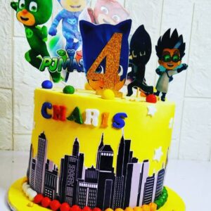 PJ mask Cake for a baby girl