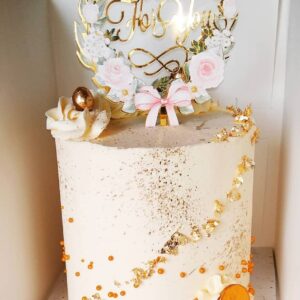 Simple 6inch Birthday Cake for a Lady