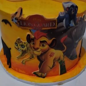 8inch Lion King cake