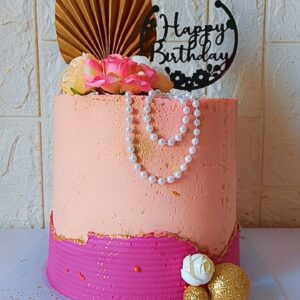 7 inch 3layered buttercream cake